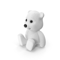White Teddy Bear PNG & PSD Images