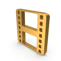 Film Video Picture Logo Gold PNG & PSD Images