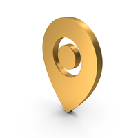 Navigate Locate Pin Map Logo Gold PNG & PSD Images