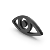 Black Eye Vision Symbol PNG & PSD Images