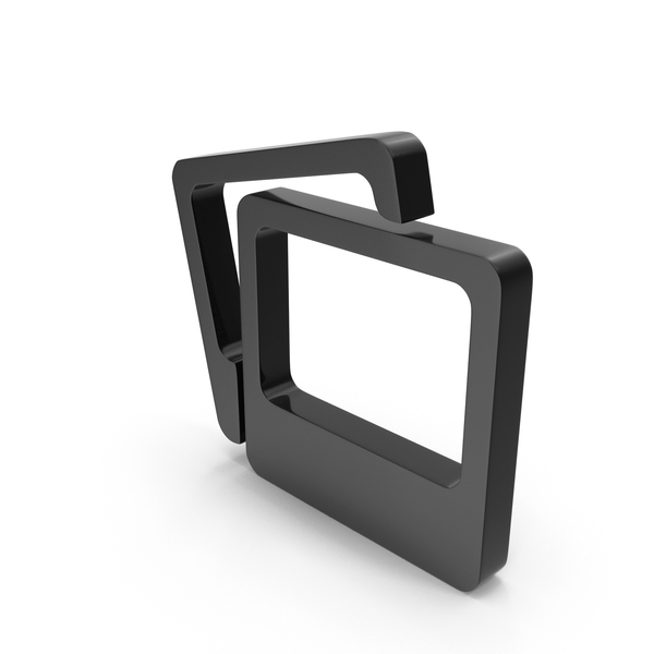 Gallery Photo Logo Black PNG & PSD Images