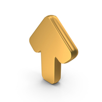 UP Arrow Logo Gold PNG & PSD Images
