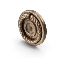 Twisted Bronze Knocker PNG & PSD Images
