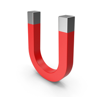 Red Horseshoe Magnet PNG & PSD Images