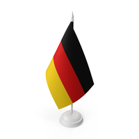 Germany Flag On A Stand PNG & PSD Images