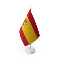 Spain Desk Flag PNG & PSD Images