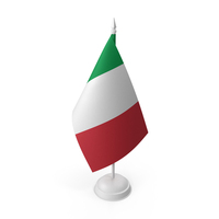 Italy Desk Flag PNG & PSD Images
