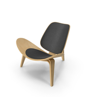 Hans Wegner Shell Chair PNG & PSD Images