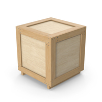 Wooden Cargo Crate Box PNG & PSD Images