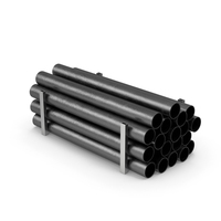 Metal Pipes Stack PNG & PSD Images