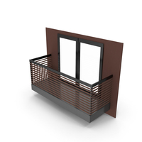 Hi-Tech Style Balcony PNG & PSD Images
