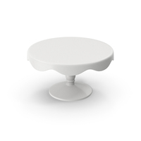 White Cake Stand PNG & PSD Images