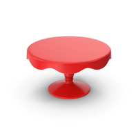 Red Cake Stand PNG & PSD Images