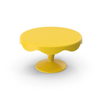 Yellow Cake Stand PNG & PSD Images
