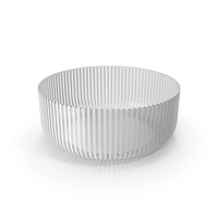 Striped Serving Bowl PNG & PSD Images