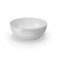 Striped Serving Bowl PNG & PSD Images