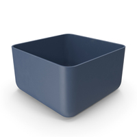 Blue Square Container PNG & PSD Images