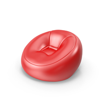 Pouf Red PNG & PSD Images