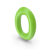 Balloon Numeral 0 PNG & PSD Images