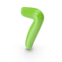 Balloon Numeral 7 PNG & PSD Images