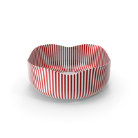 Red & White Serving Container PNG & PSD Images