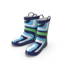 Kid's Rain Boots PNG & PSD Images