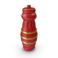 Bike Watter Bottle Gold PNG & PSD Images