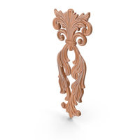 Carved Decorative Element PNG & PSD Images