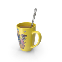 Lipton Japanese Cup And Spoon PNG & PSD Images