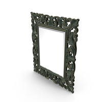 Mirror Carved Bronze With Patina PNG & PSD Images