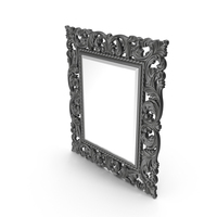Mirror Carved Iron Old PNG & PSD Images