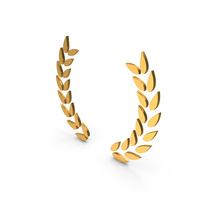 Frame Circlets Wreaths Gold PNG & PSD Images