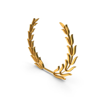Gold Design Wreaths Frame PNG & PSD Images