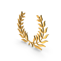 Frame Wreaths Modern Design Gold PNG & PSD Images