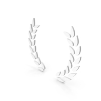 Frame Circlets Wreaths White PNG & PSD Images