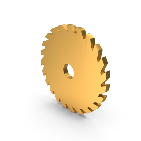 Gear Symbol Gold PNG & PSD Images