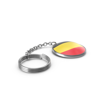 KeyChain Of A Belgium Flag PNG & PSD Images