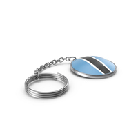 Keychain of a Botswana Flag PNG & PSD Images
