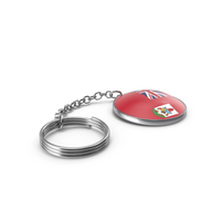 Keychain of a Bermuda Flag PNG & PSD Images