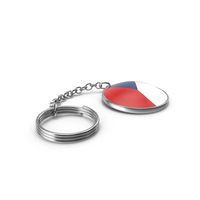 Keychain of a Czechia Flag PNG & PSD Images