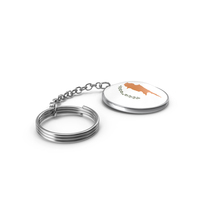 Keychain of a Cyprus Flag PNG & PSD Images