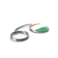 Keychain of a Cote d'Ivoire Flag PNG & PSD Images