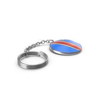 Keychain of a Congo Flag PNG & PSD Images