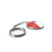 Keychain of a Chile Flag PNG & PSD Images