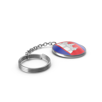 Keychain of a Cambodia Flag PNG & PSD Images