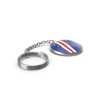 Keychain of a Cabo Verde Flag PNG & PSD Images