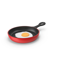 Fried Egg In A Pan PNG & PSD Images