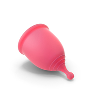 Pink Menstrual Cup PNG & PSD Images