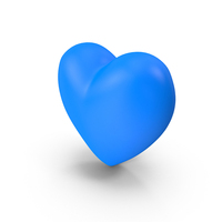 Heart Blue PNG & PSD Images