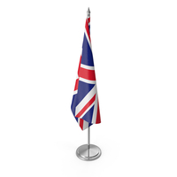 Great Britain Flag Stand PNG & PSD Images